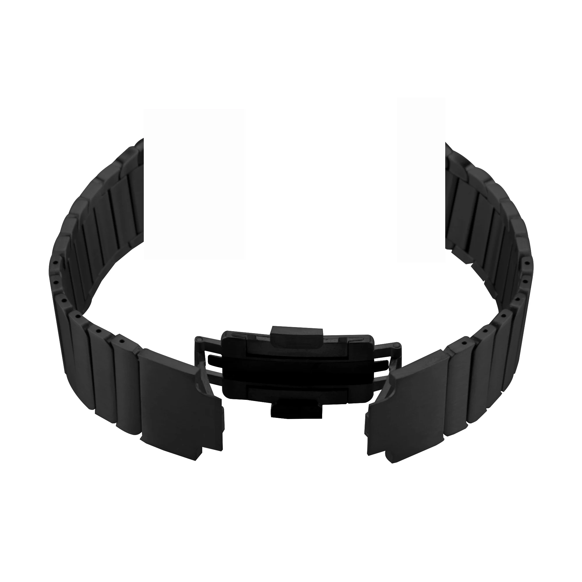 Ремешок из нержавеющей стали для часов Apple Watch Band 4, 5, 40 мм, 44 мм, оригинальная Пряжка, металлические звенья, браслет для iWatch 3, 2, 1, 38 мм, 42 мм