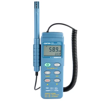 

CENTER-313 Datalogger Humidity Temperature Meter,16,000 Records Data Logger Per Channel,Resolution 0.1°C, 0.1°F, 0.1%RH,Max/Min.