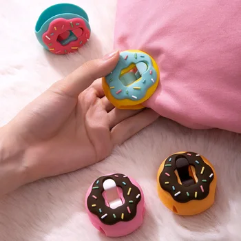 

6Pcs/Set Non-slip Quilt Buckle Holder ABS Blankets Fastener Clip for Household Anti-run Kick 4Colors Doughnut Shape No Trace
