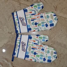 Международная торговля, перекрестная поставка товаров, изолированные анти-ожоги, термостойкие перчатки для микроволновой печи, печь для пекарни Glo