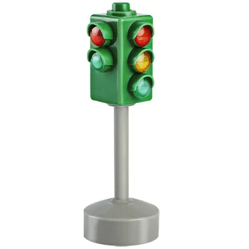 

Family Traffic Safety Education Toy Traffic Lights Toys Collection Model Red Green Light Lamp Kids Educational Toys
