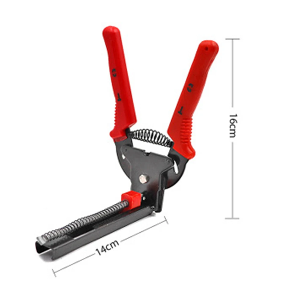 Clamp Hogs Ring Pliers Tool Fasten Wire Fencing Fence Repair Hand Tools