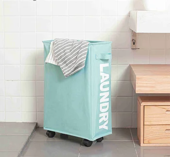 

Home foldable laundry basket large capacity dirty clothes storage oxford cloth homehold storage bag laundry hamper sorter