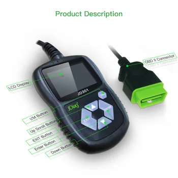 

JD301 Portable Multi-functional Code Reader Car Fault Diagnosis Equipment Code Reader Engine Code Reader Car Diagnostic tool Mu