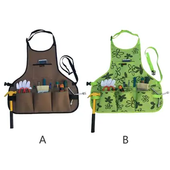 

Multi functional Waterproof Tool Apron Adjustable Belt Professional Heavy-Duty Oxford Cloth Tools Apron with Pocket for Barbers