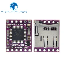 Registrador de dados serial openlog registrador de dados de código aberto naze32 f3 blackbox atmega328 suporte micro módulo sd para arduino