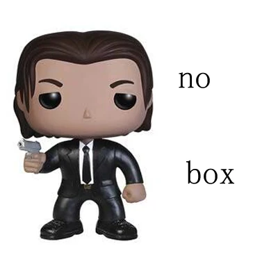 no retail box Фильм Pulp фантастика Jules Vincent Vega коллекция фигурок виниловая кукла модель игрушки - Цвет: no retail box