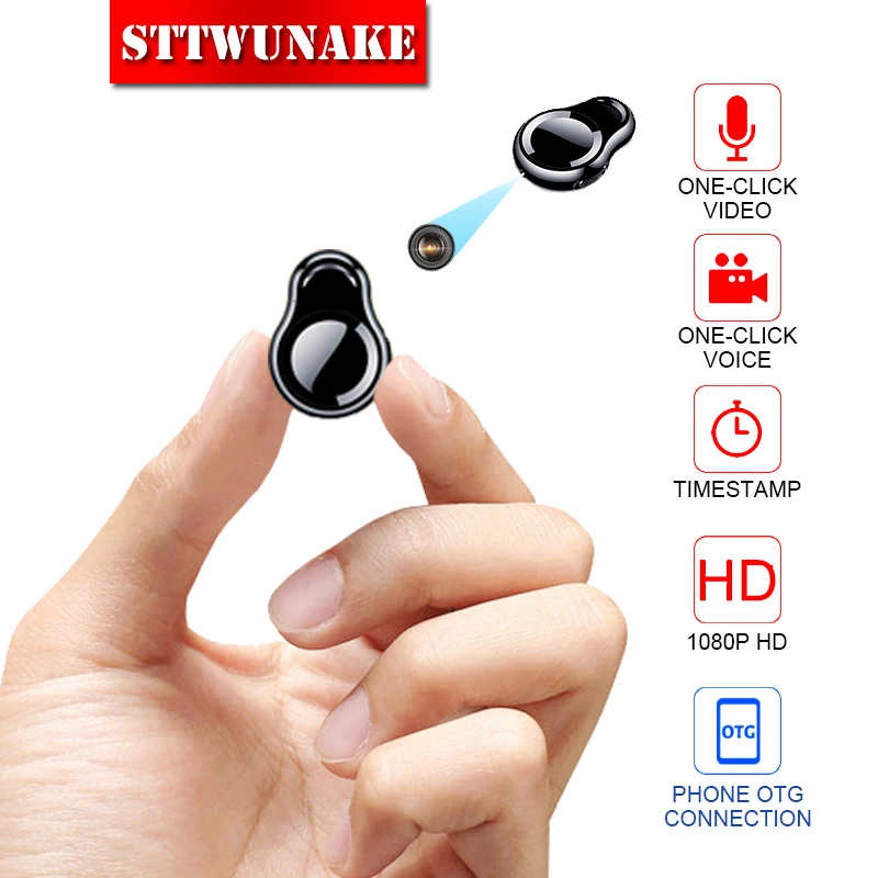 

STTWUNAKE MINI camera 1080P HD DV Professional Digital Voice Video recorder small micro sound Dictaphone secret home