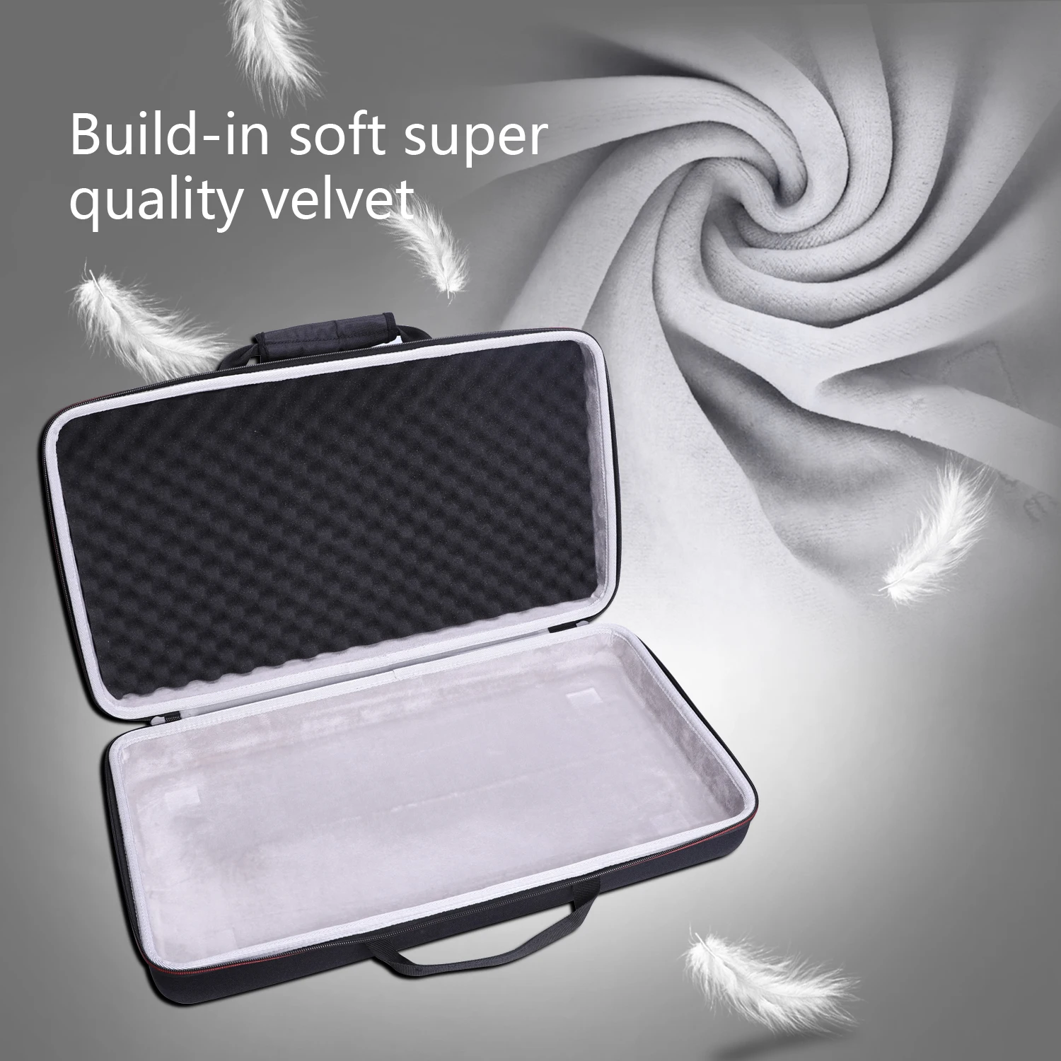 Rígido de Eva Ltgem para Instrumentos Estojo Nativos Komplete Kontrol Teclado Controlador A25 - Image 4