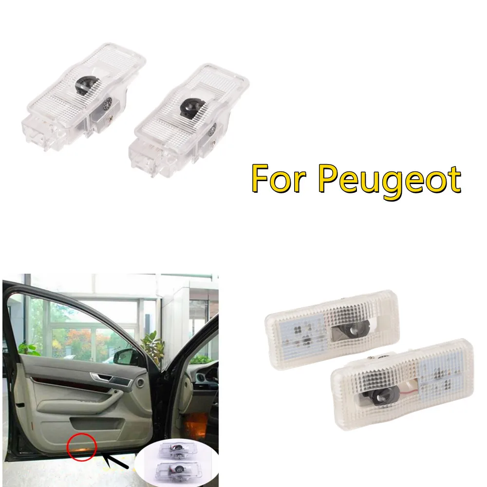 2 светодиодный т. светодиодные лампы для Peugeot 206 308 408 508 RCZ 1007 3008 407 | Автомобили и