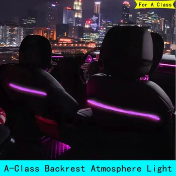 

For Benz New A-Class 176 177 A180L A200L Modified Backrest Atmosphere Light Original Illuminated Rear Seat Light Modification