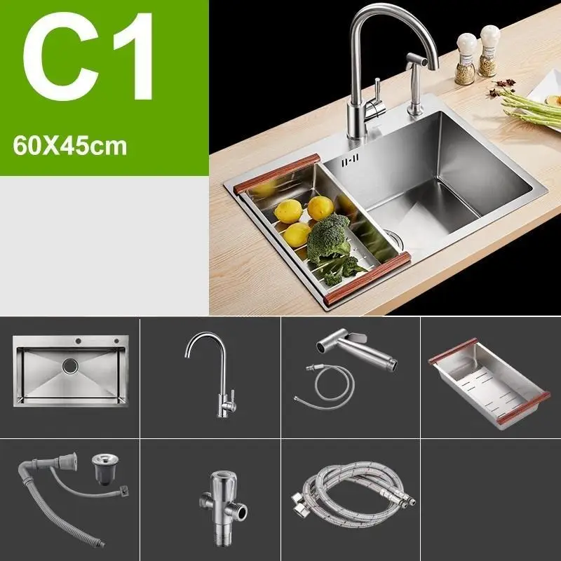 Number 5 Кран Acero Inoxidable Spoelbak Lavello Cucina Para кухня Куба Pia Cozinha De Cocina Fregadero Lavabo раковина для мытья посуды - Цвет: Number 5