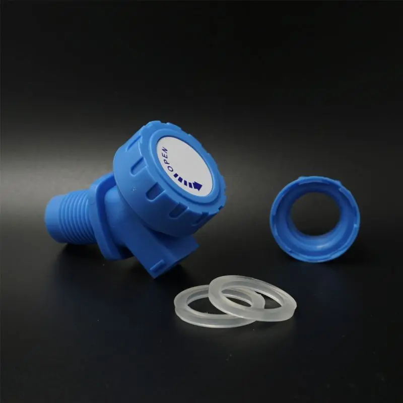 

Outdoor Water Faucet Tap Knob Type Plastic Water Faucet Tap Replacement for Water Tank Bucket Wine Juice Bottle random color new