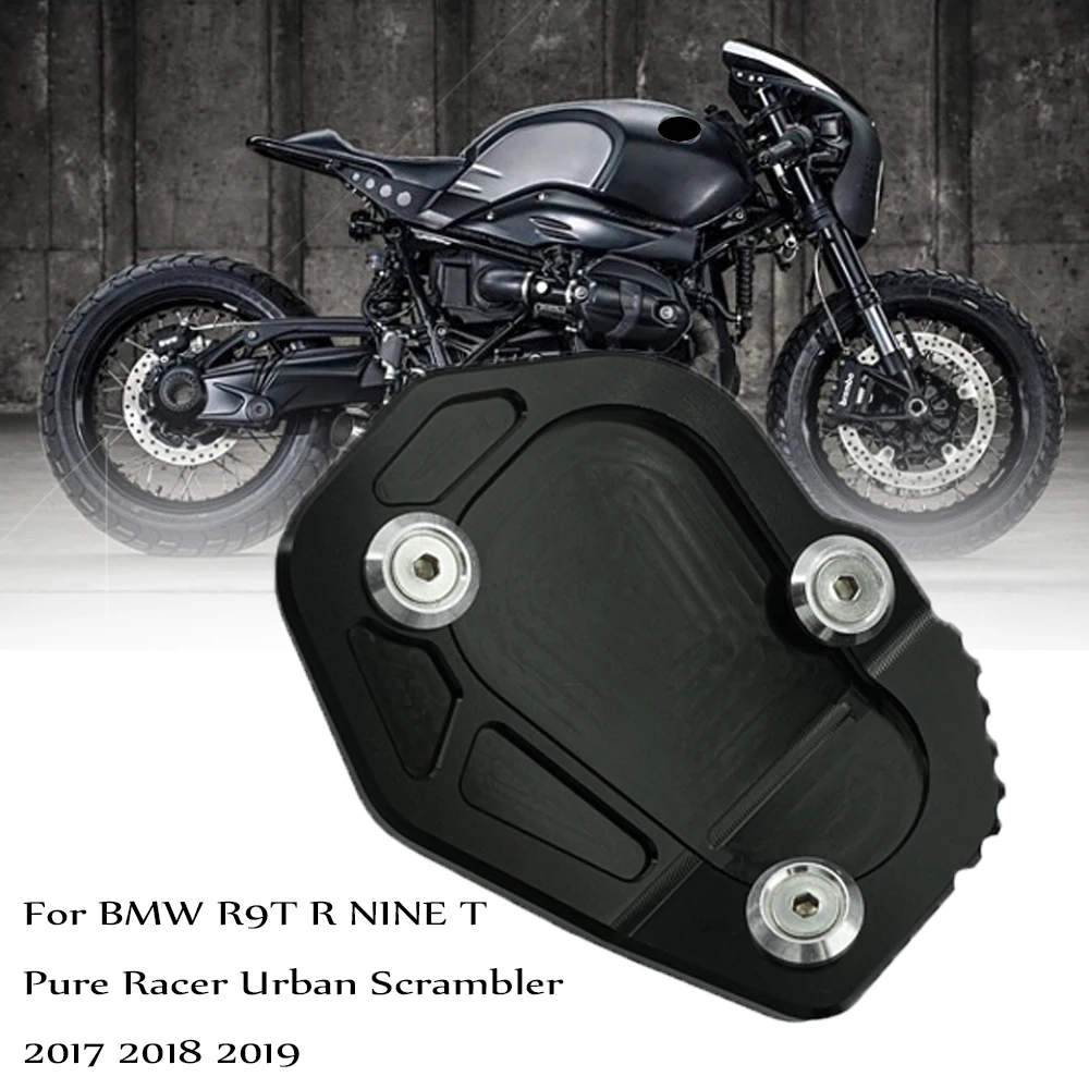 

For BMW R NINE 9T T R9T Pure Racer Scrambler Urban GS 17-19 Motorcycle Side Kickstand Stand Extension Plate Side Stand Enlarger