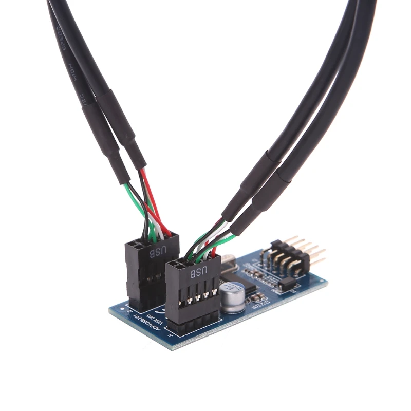 Computer Cables PC Case Internal 9 Pin USB 2.0 to Dual 9 Pin PCB Double Chipset Enhanced Cable Au20 Cable Length: Other Computer Cables PC Case Internal 9 Pin USB 2.0 to Dual 9 Pin PCB Double Chipset Enhanced Cable Au20 Cable Length: Other