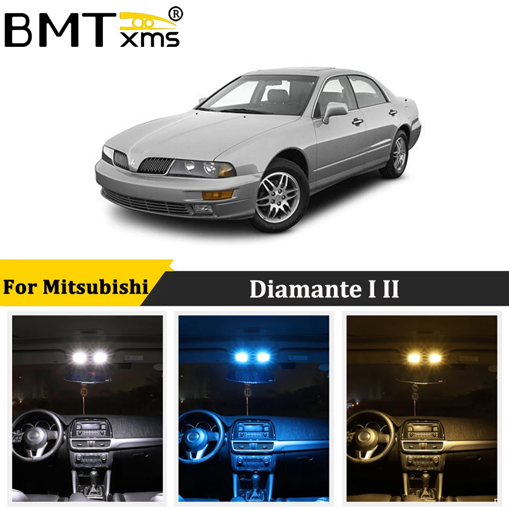 BMTxms Canbus For Mitsubishi Diamante I II 1992-2004 Auto LED Interior Map Dome Trunk Light License Plate Lamp Car Accessories | Автомобили