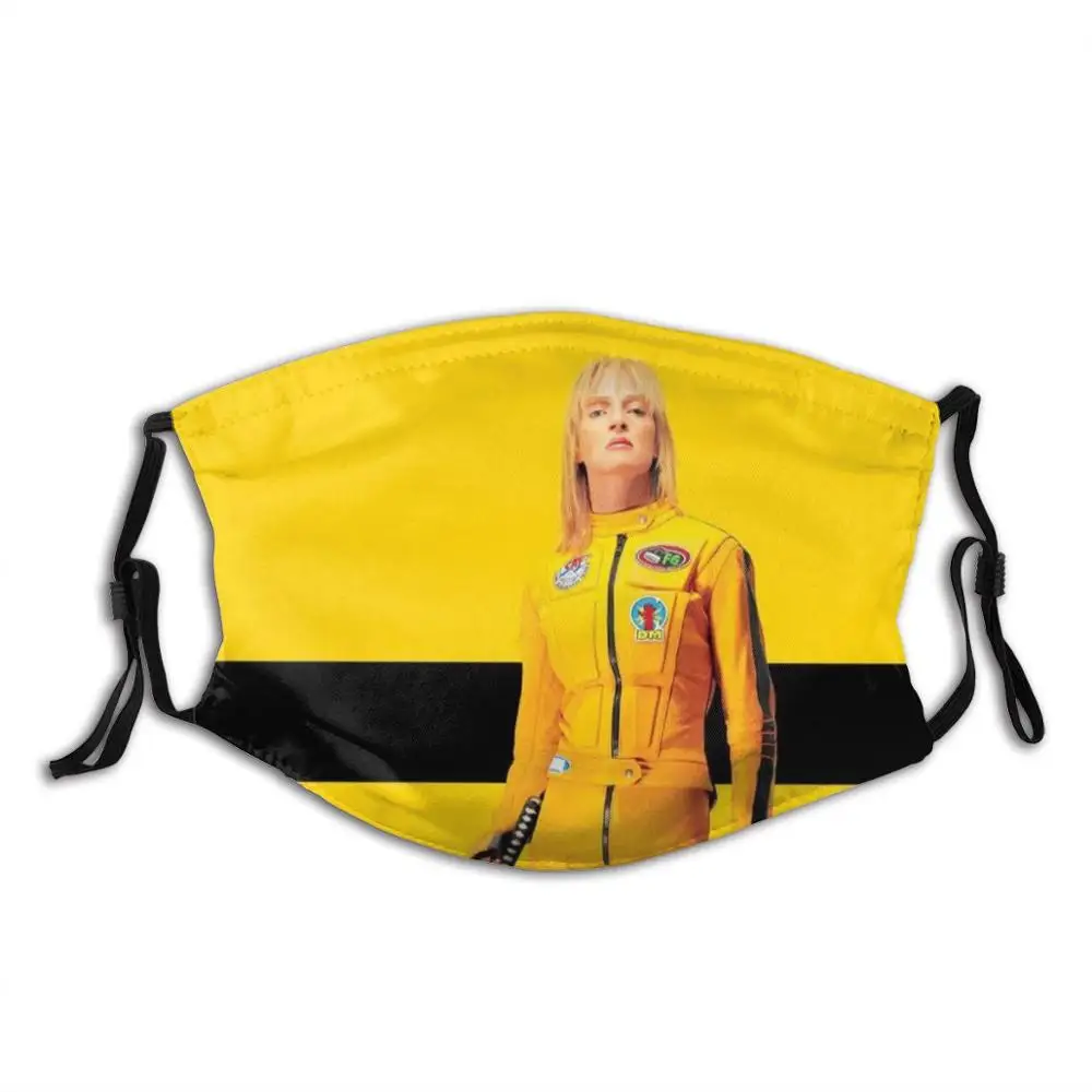 

Movie Poster Kill Bill Diy Adult Kids Face Mask Movie Kill Bill Uma Thurman
