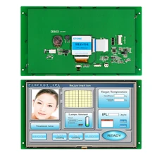 

MCU Interface LCD 10.1 Inch HMI Touch Display with Controller Board + Program Support Any Microchip/ MCU