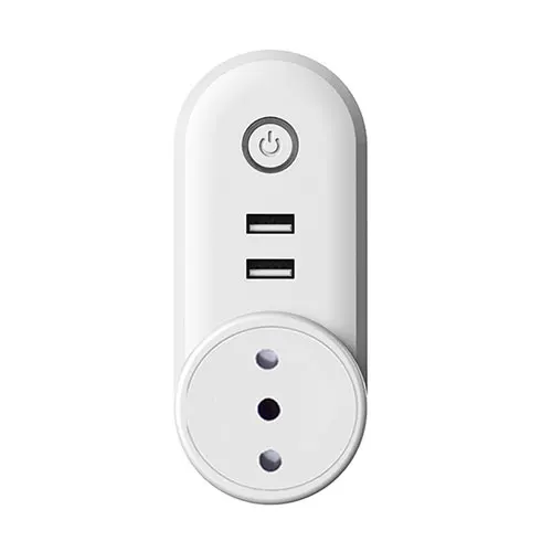 For Italy Двойной Usb разъем 16A Wi-Fi разъем может быть мобильным приложением Google Home дистанционного голосового управления Переключатель Поддержка устройства обмена Wi-Fi разъем - Цвет: For Italy