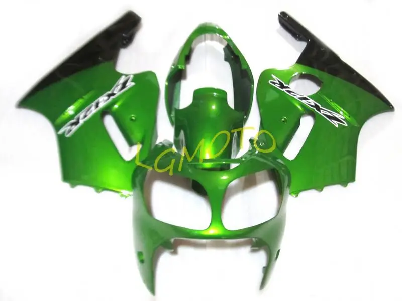 Injection body kit motorcycle bodywork for all green Kawasaki Ninja ZX 12R 2000 2001 ZX12R 00 01