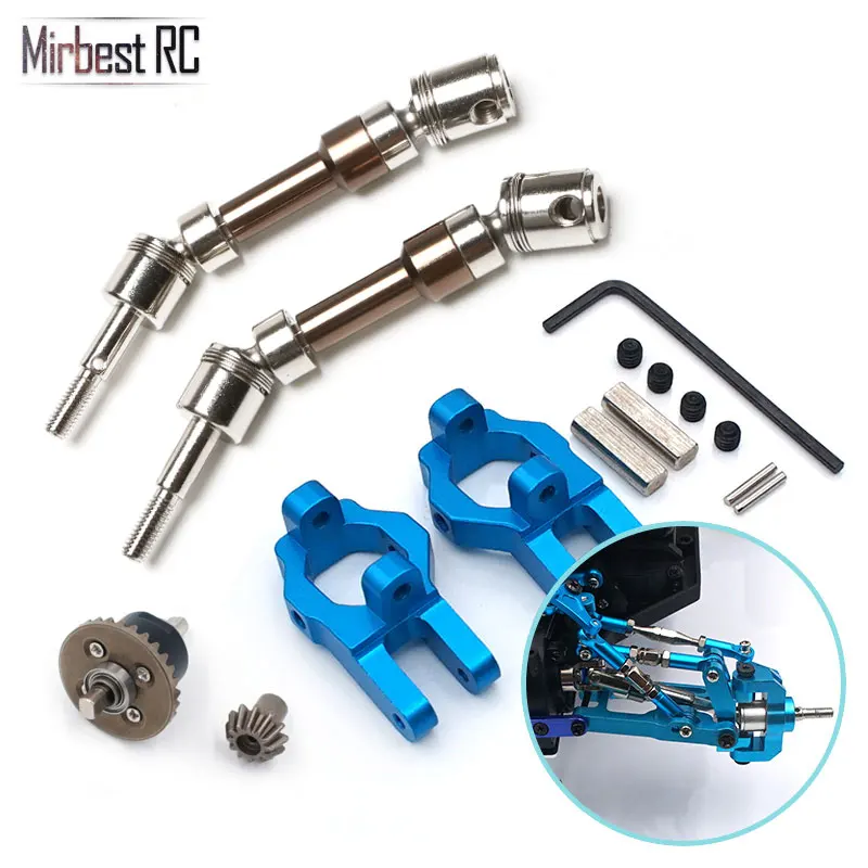 Mirbest RC обновленные детали металлический приводной вал шины обновленный CVD для WLtoys
