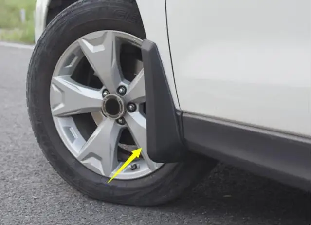 Подходит для subaru forester fender 13-18 forester модифицированное крыло оригинальные мягкие пластиковые декоративные аксессуары