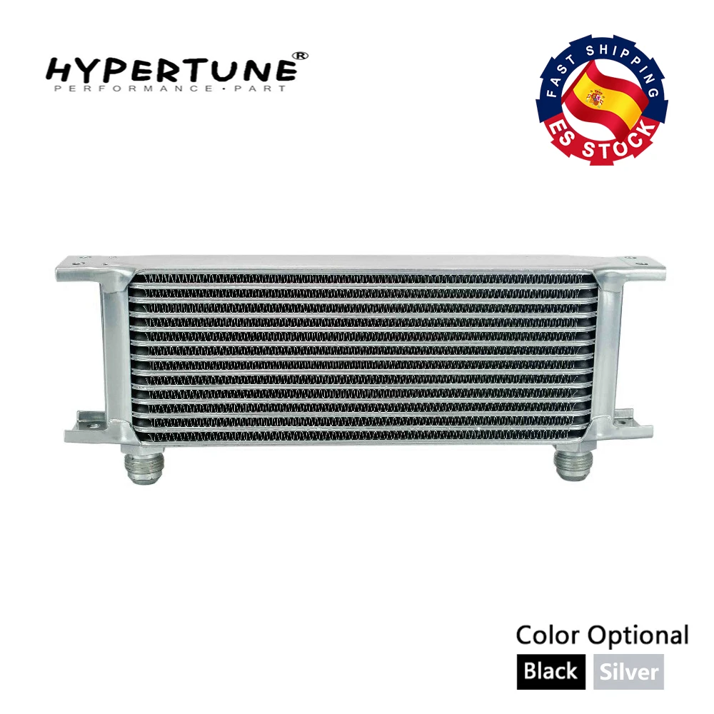 Масляный радиатор Hypertune 13 рядов британский тип алюминиевый Универсальный
