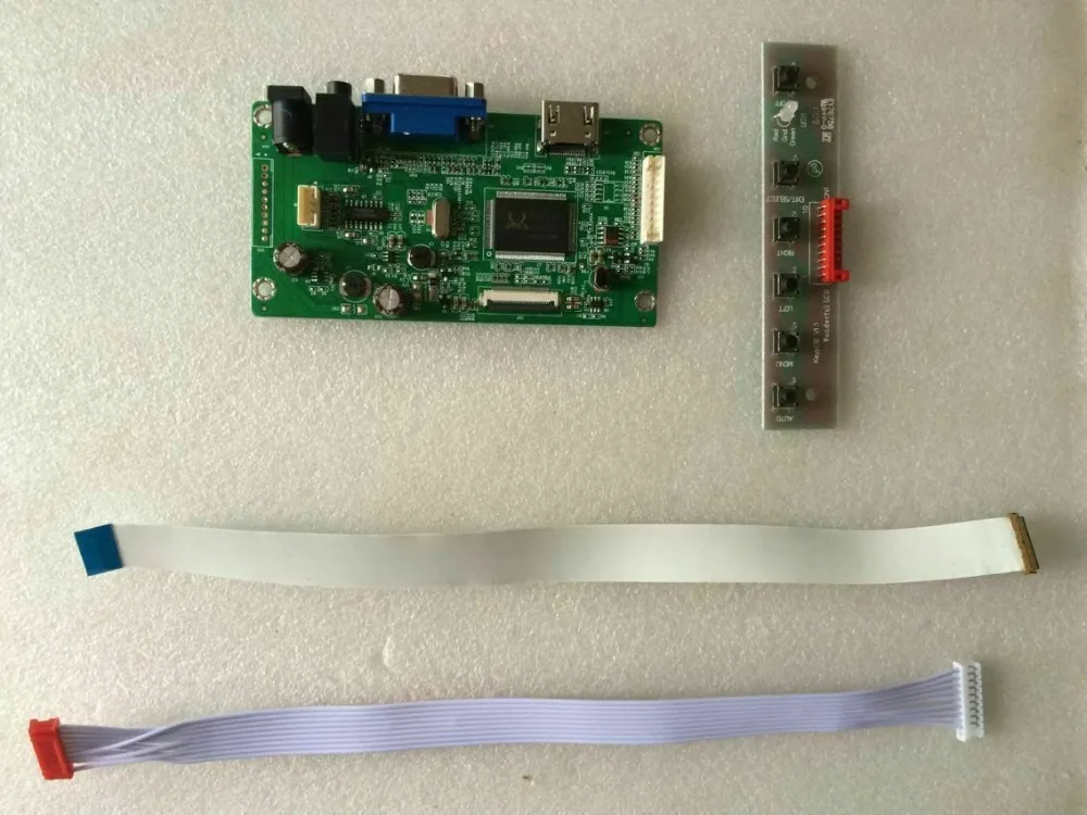 Hdmi + Vga Kit para N156hge-ea2 Yqwsyxl Lvds Controlador Placa Driver Lcd Led Edp - Imagem 2