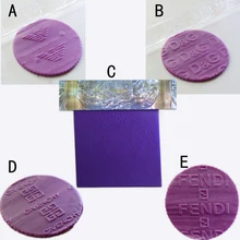 5 стилей с известным логотипом рельефный акриловый скальный штифт антипригарная скалка для выпечки трафарет для выпечки инструменты для украшения кондитерских теста ролик