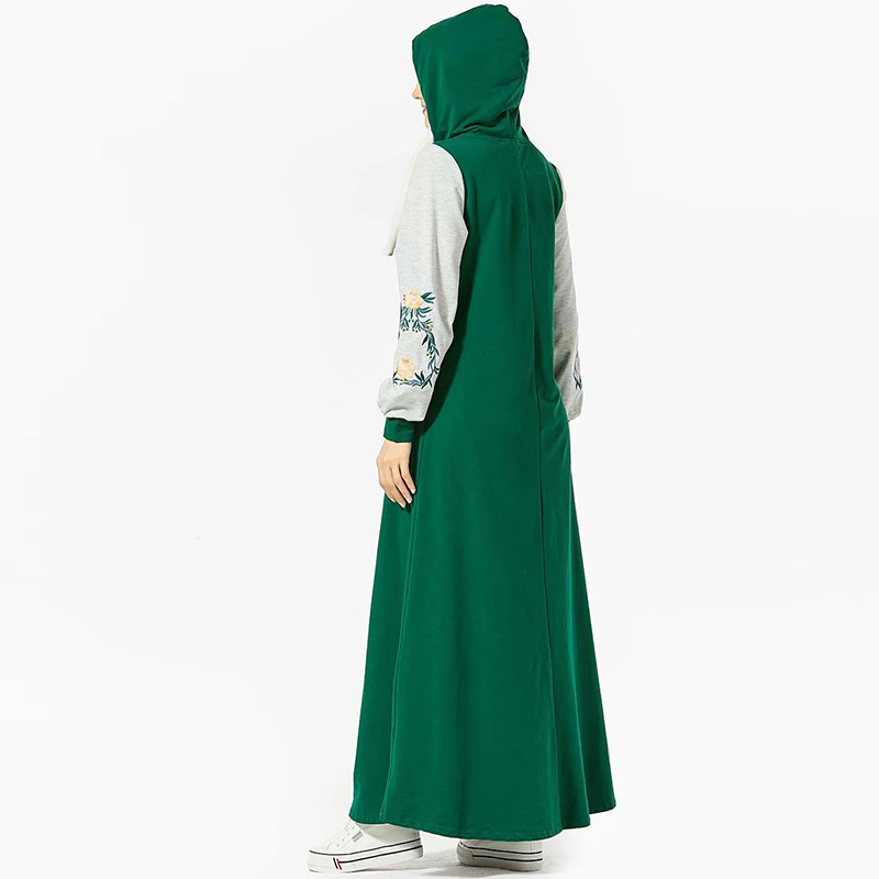 Худи для девочек abaya Дубай мусульманский хиджаб платье Абая для женщин Турция Кафтан Marocain кафтан Robe Tesettur Elbise Vestidos