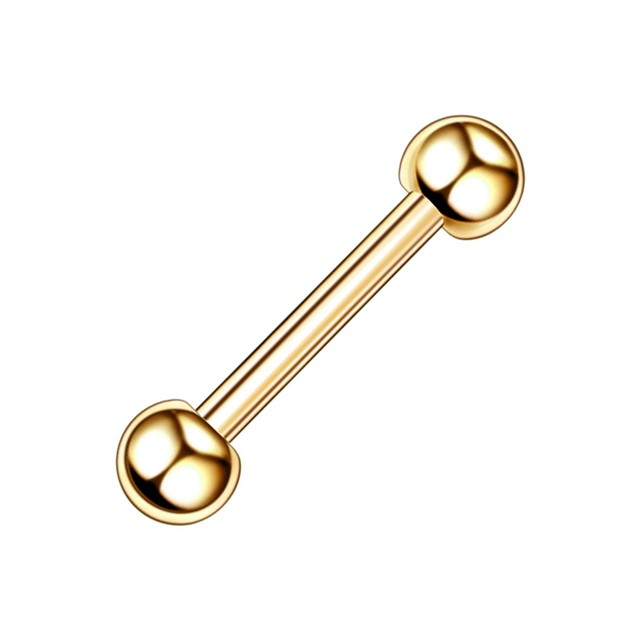 Stainless Steel Ear Tragus Cartilage Piercings Rose Gold Ball Earring Conch Ear Lobe Stud Helix Cartilage Piercings 16G