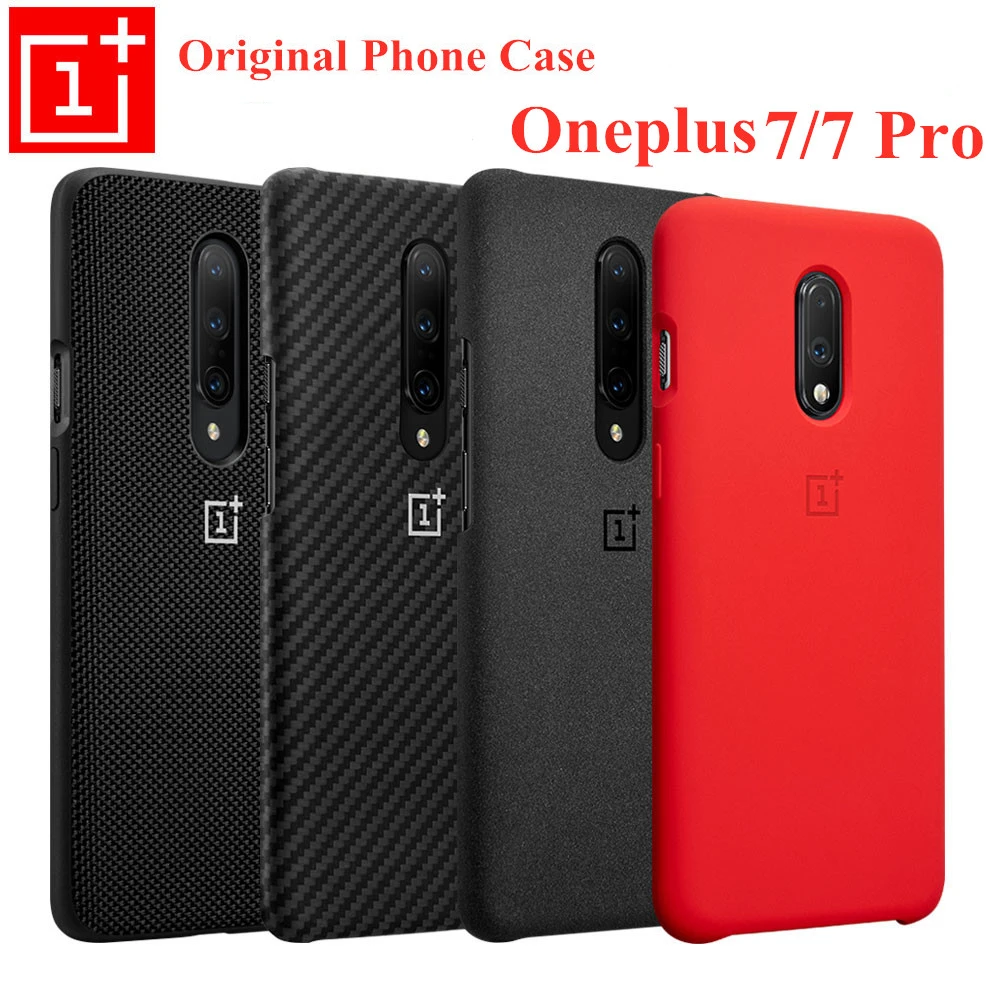 

Original Case Oneplus 7 Pro Silicone Cover Official Protective Cases Fundas Oneplus7 pro Phone accessories One plus 7 pro 7pro