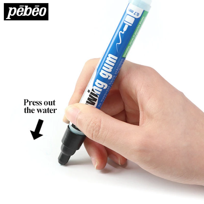 Pébéo kit drawing gum liquide de masquage marqueur