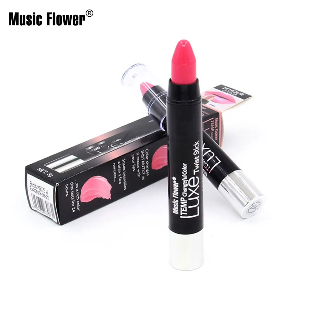 Cross Border Hot Selling Music Flower Music Flower Water Lip Balm Lipstick Long-lasting Moisturizing Moisturizing Lipstick M3073