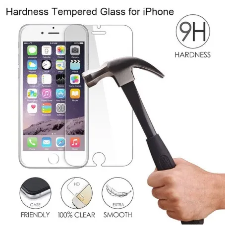 Закаленное 3d стекло для iPhone 7 8 6 6S Plus 5 SE Противоударная защита экрана 11 12 Pro XS Max XR X