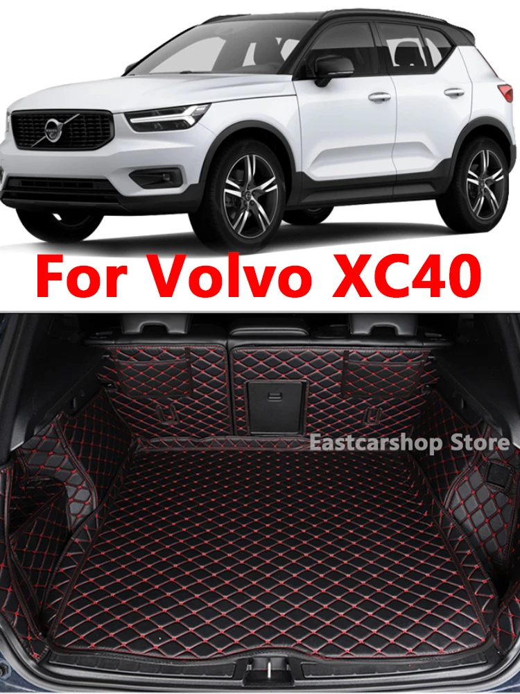 

Полноразмерный коврик для багажника Volvo XC40 XC 40 2021 2020, коврик для груза, поднос для багажника, Чехол для багажа, ковер, аксессуары 2017-2019