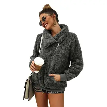 

2019 Winter Hoodie Sweatshirt Women Cotton Autumn Women Hoodies Hoody Ladies Plush Sweatshirts Warm Thick Sweatshirt Female