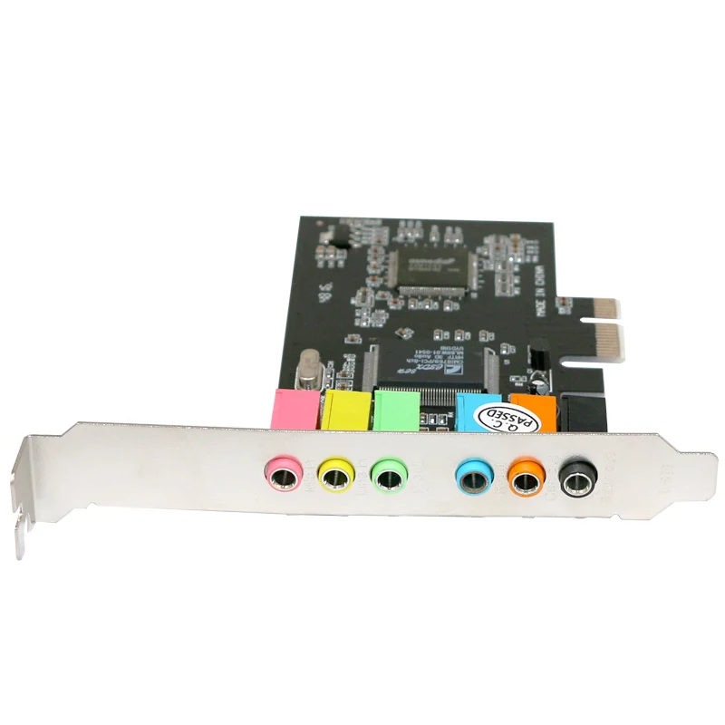 Pci Express X1 Pci-E 7,1 каналов Spdif через чипсет аудио цифровая звуковая карта