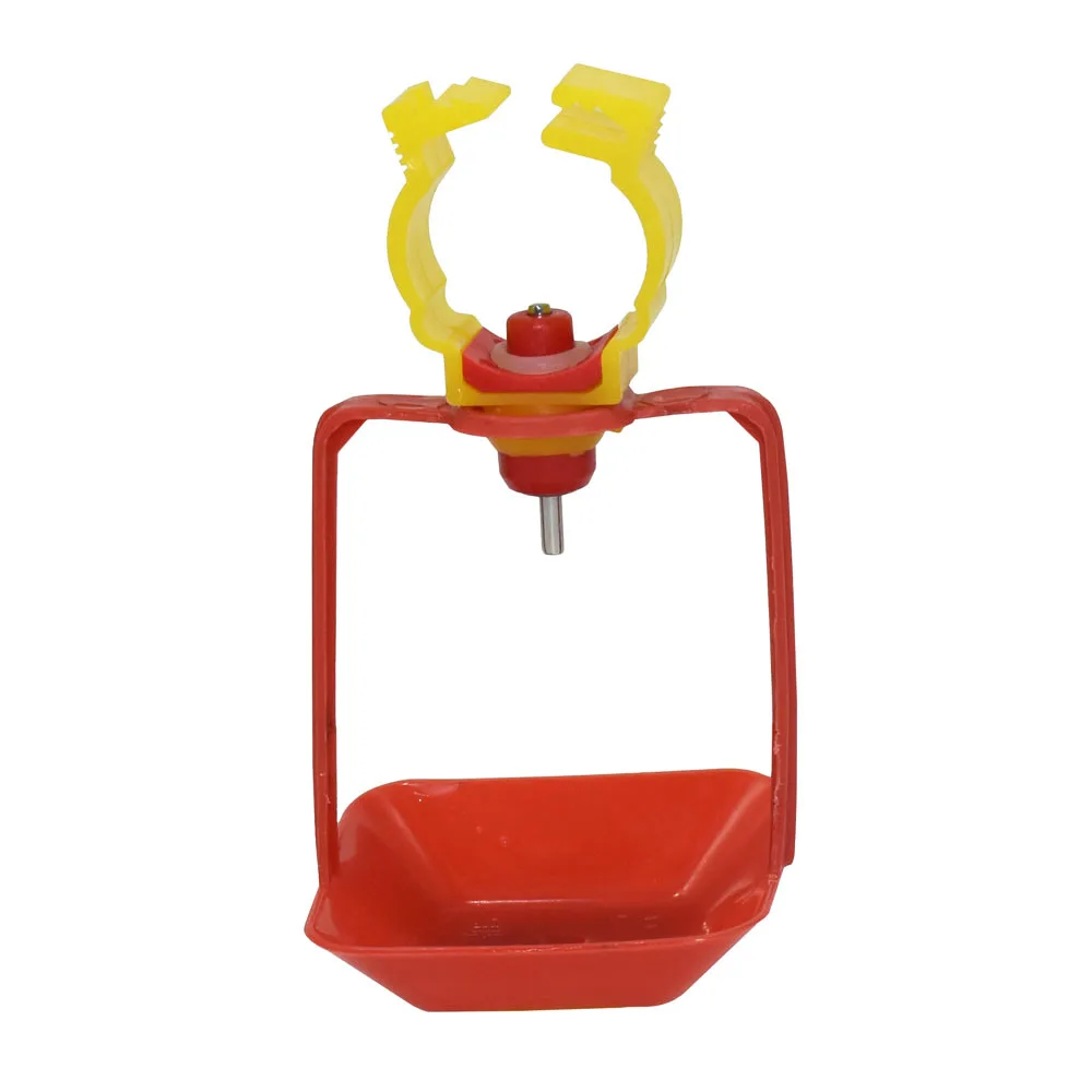 Poultry Drinking Cups 5 Sets 25 Mm Chicken Nipple Drinker Hanging Cups Chicken House Waterline