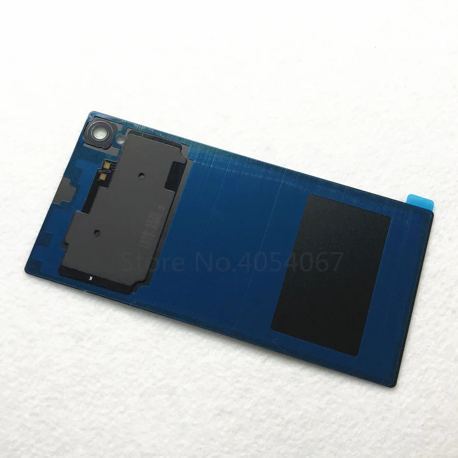 Z1 Задняя стеклянная крышка корпуса Замена для sony Xperia Z1 L39H C6902 C6903 задняя крышка батарейного отсека с NFC антенной