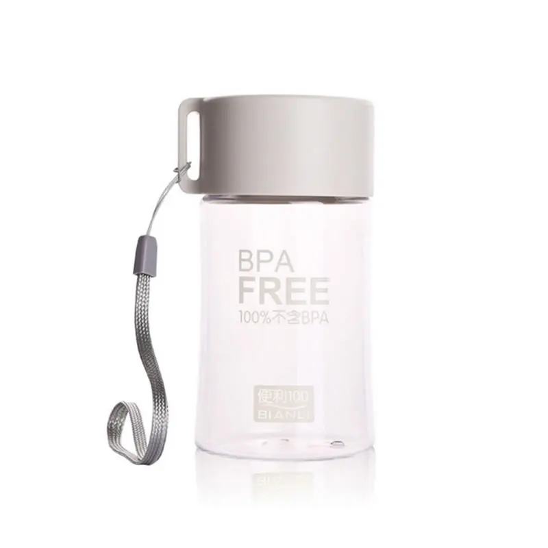 White OBR 150 мл детская бутылка для воды BPA бесплатно портативные мини-Бутылочки для напитков пластиковая детская Милая бутылка для воды для путешествий спортивный шейкер - Цвет: White