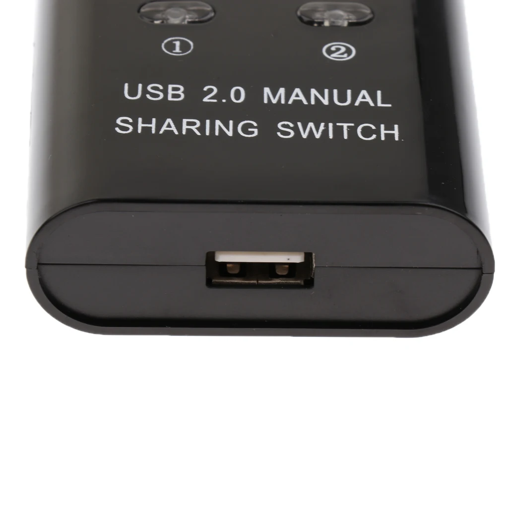 USB 2 0 ручной переключатель для совместного использования KVM селектор порта