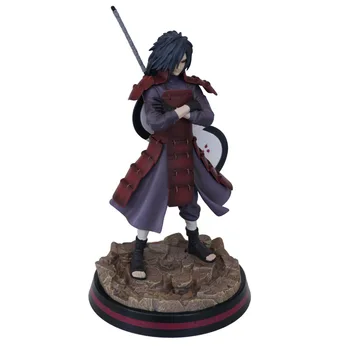 

Anime Figures Naruto Uchiha Madara PVC Toys Shippuden Statue 32cm Uchiwa Madara Sasuke Model Action Figma Naruto Juguetes Doll