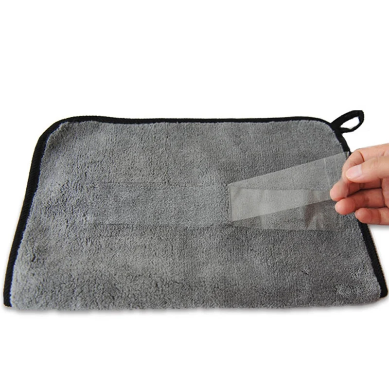 30x30/40/60CM Car Thicken Wash Microfiber Towel Car Cleaning Drying Cloth Soft Car Care Cloth Detailing Car Wash Towel