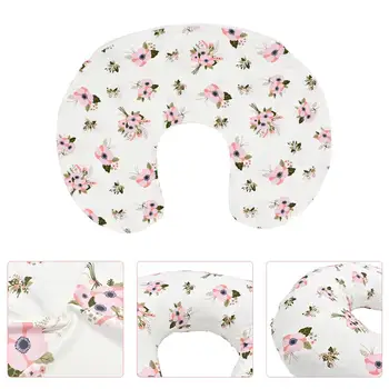 

U-shaped Nursing Pillowcase Elastic Multifunctional Removable Pillow Cover Baby Care