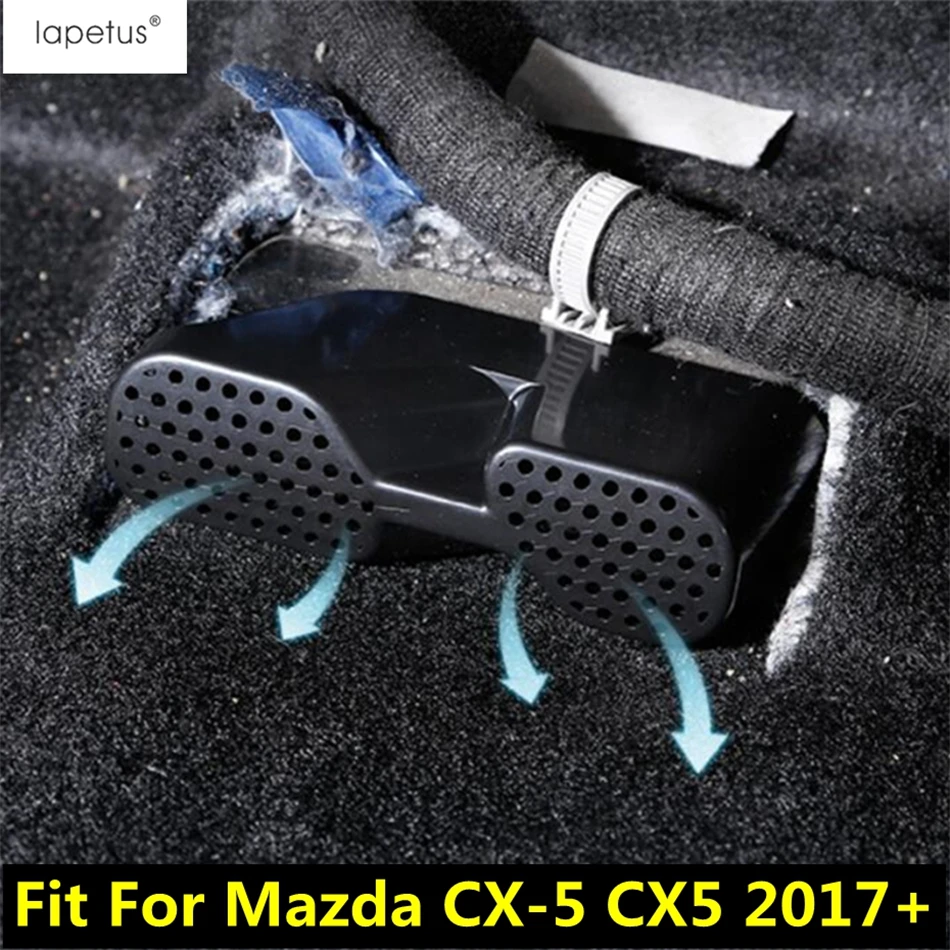 

For Mazda CX-5 CX5 2017 - 2023 Car Seat Under Floor Air Conditioning AC Vent Outlet Dust Cover Protection Accessories Interior