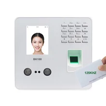 Máquina de asistencia de tiempo ZK BK100 ZK3969, reconocimiento Facial, huella dactilar, USB, Original
