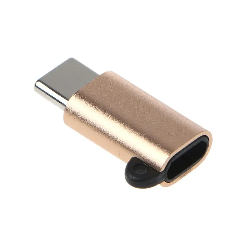 Алюминиевый сплав Micro USB Женский к type C Мужской адаптер конвертер Разъем для samsung