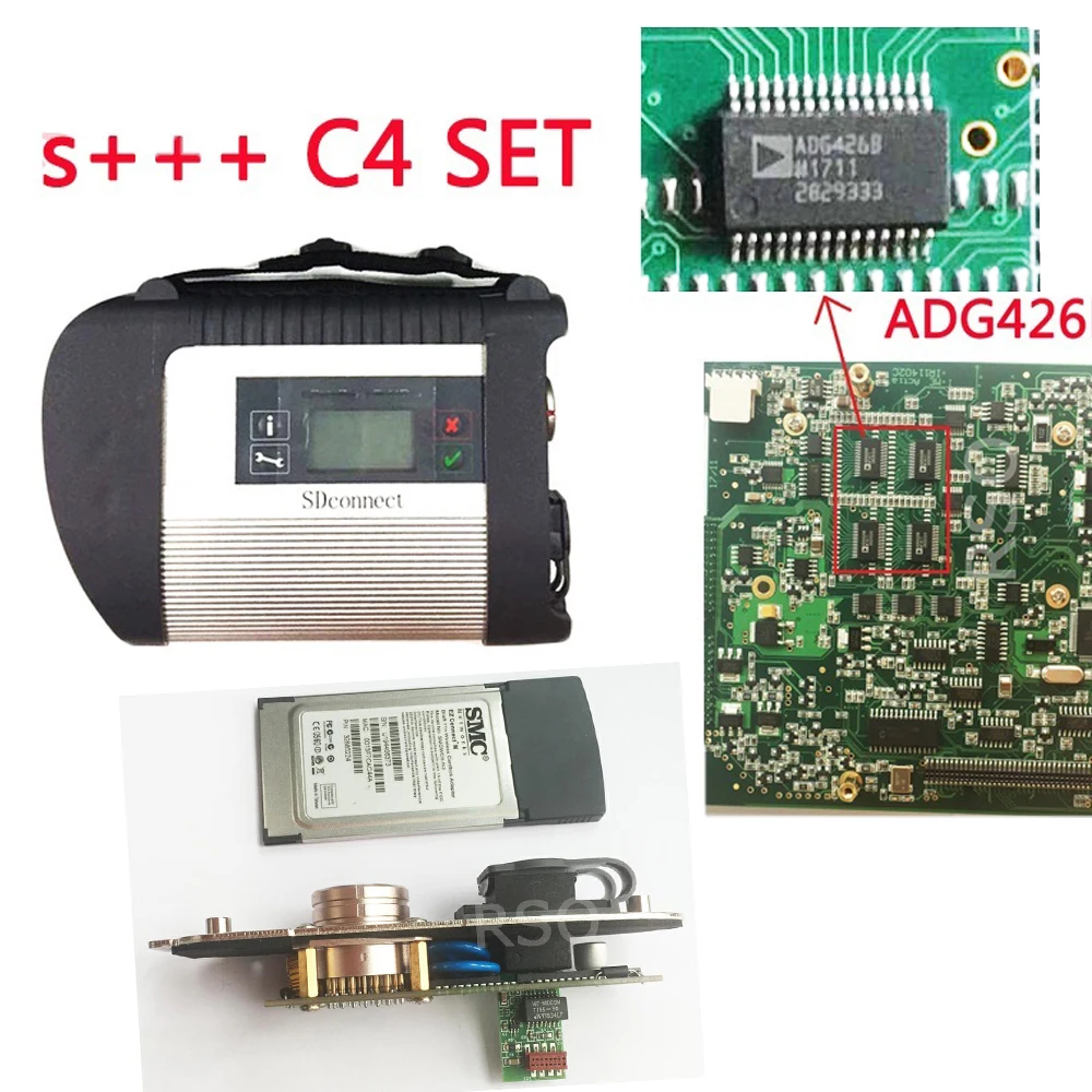 Лучшая микросхема ADG426 + AM79C874VI MB Star C4 sd для подключения компактного 4 SD (основной