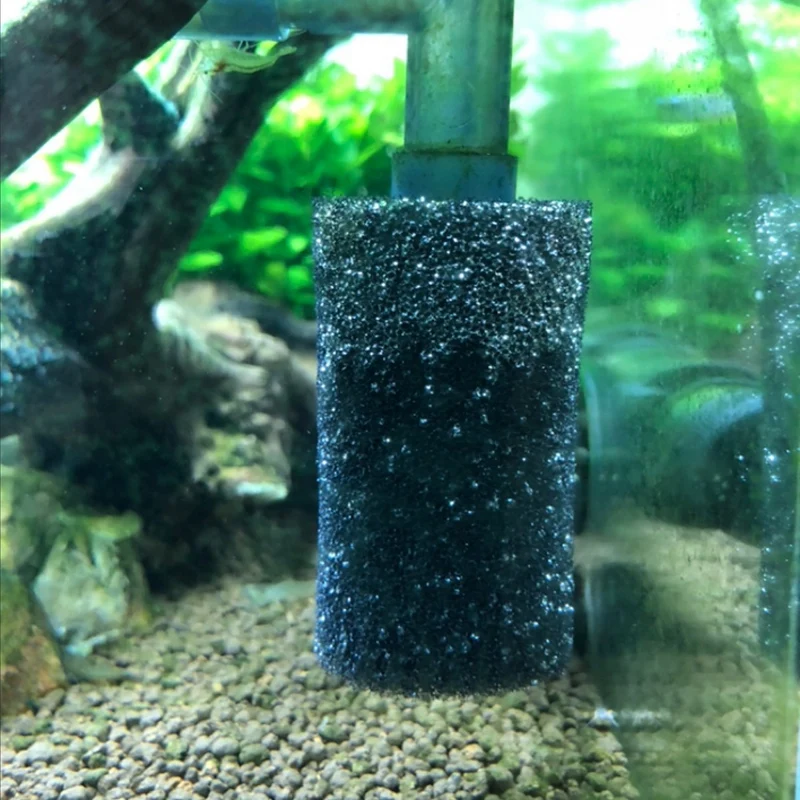 5 шт. аквариумный губчатый фильтр Защитная крышка для аквариума Впускной пруд Черная Пена Замена аксессуары для аквариумов